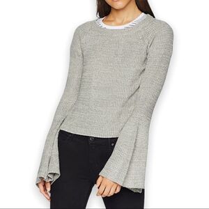 Jack by Bb Dakota Déjà Vu Raglan Marled Bell Sleeve Sweater